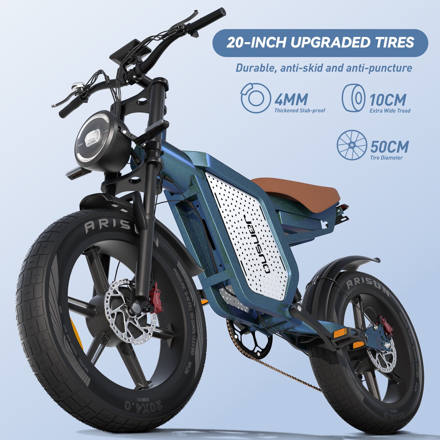 X60 Dual Motor E-Bike – Fast & Powerful Ride