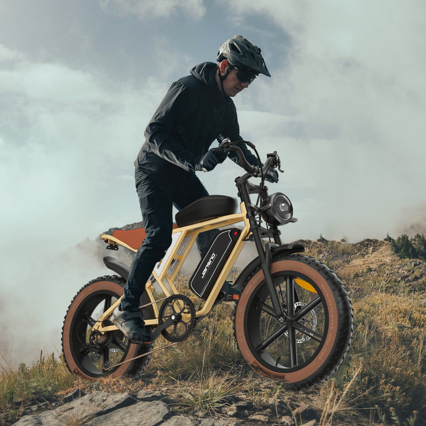 X70 Ebike – Long Range Dual Battery for Delivery Riders