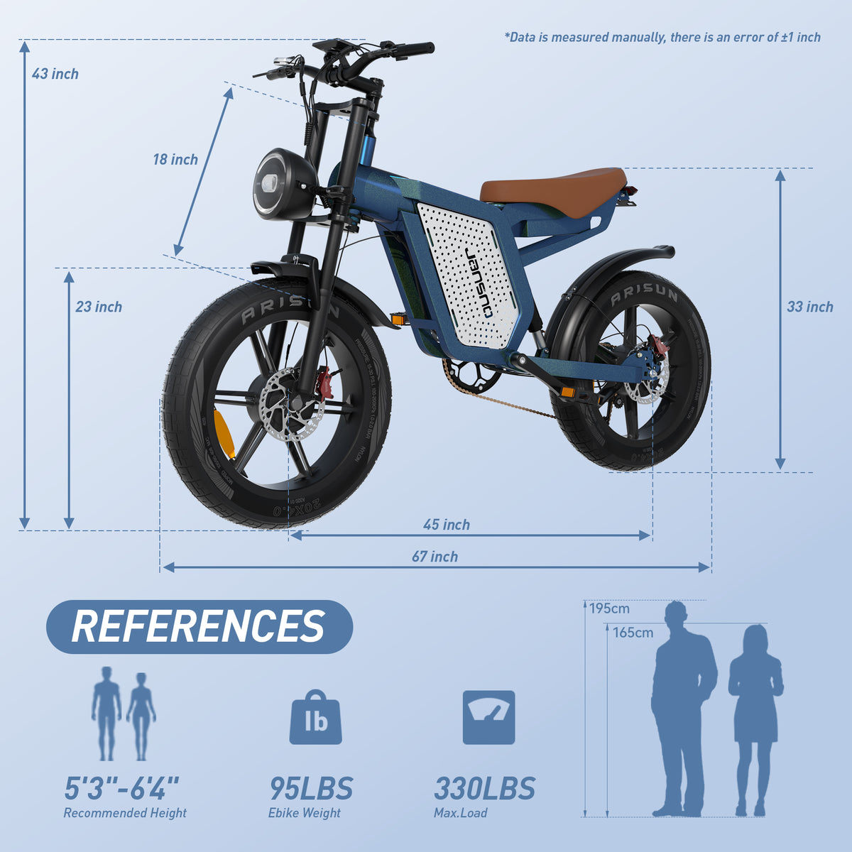 X60 Dual Motor E-Bike – Fast & Powerful Ride