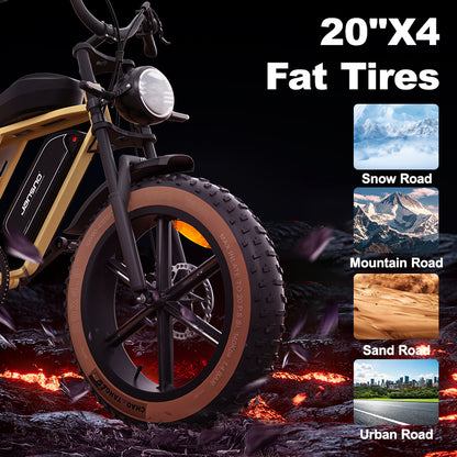 X70 Ebike – Long Range Dual Battery for Delivery Riders