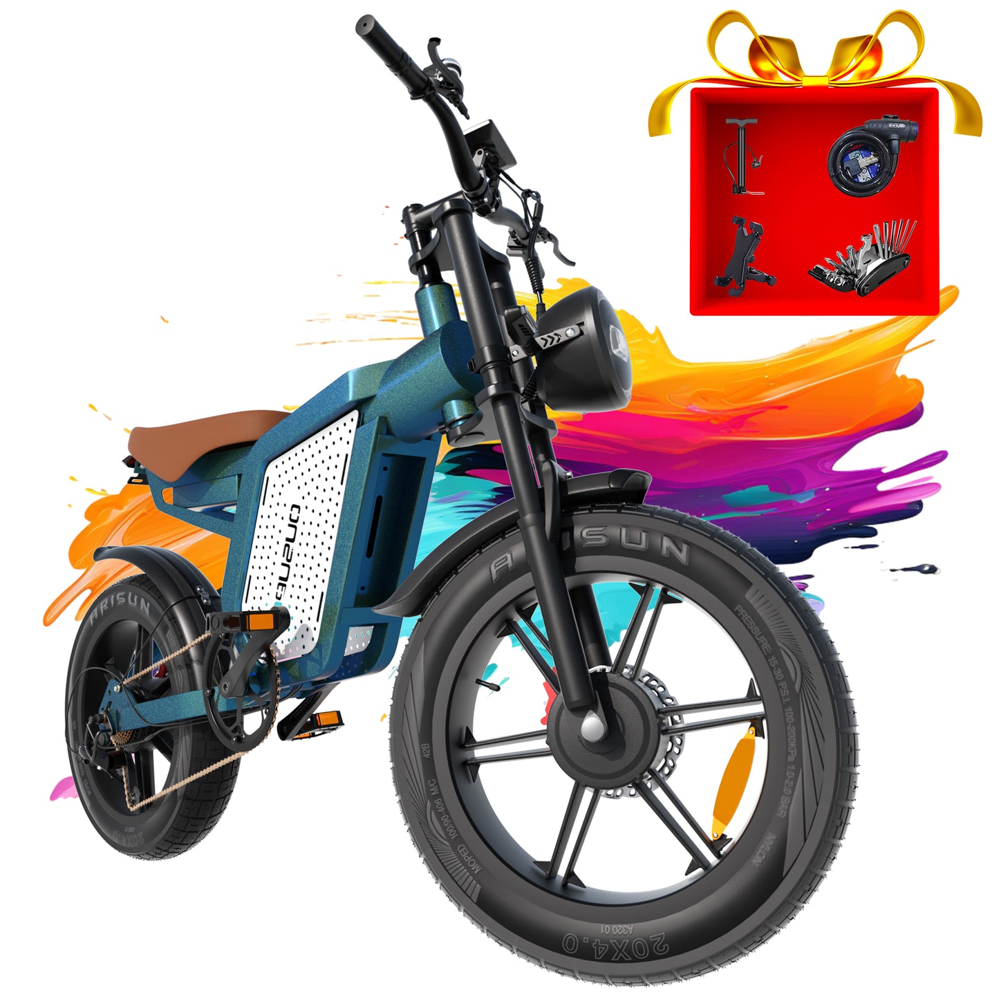 X60 Dual Motor E-Bike – Fast & Powerful Ride