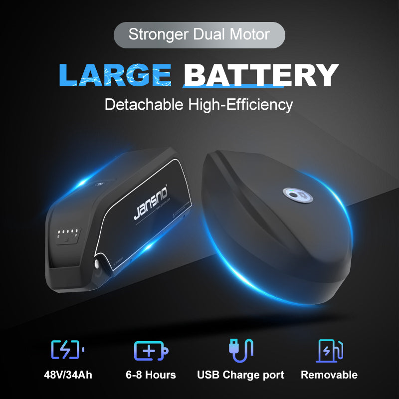 X70 Ebike – Long Range Dual Battery for Delivery Riders